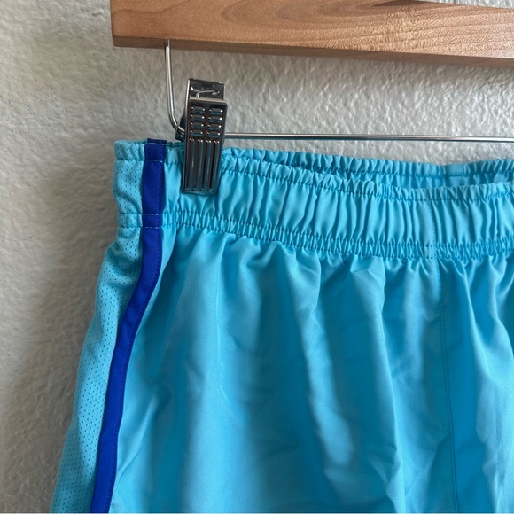 Nike Dri-Fit Blue Running Shorts With Built In Spandex Shorts Women’s Size Small - Picture 2 of 8
